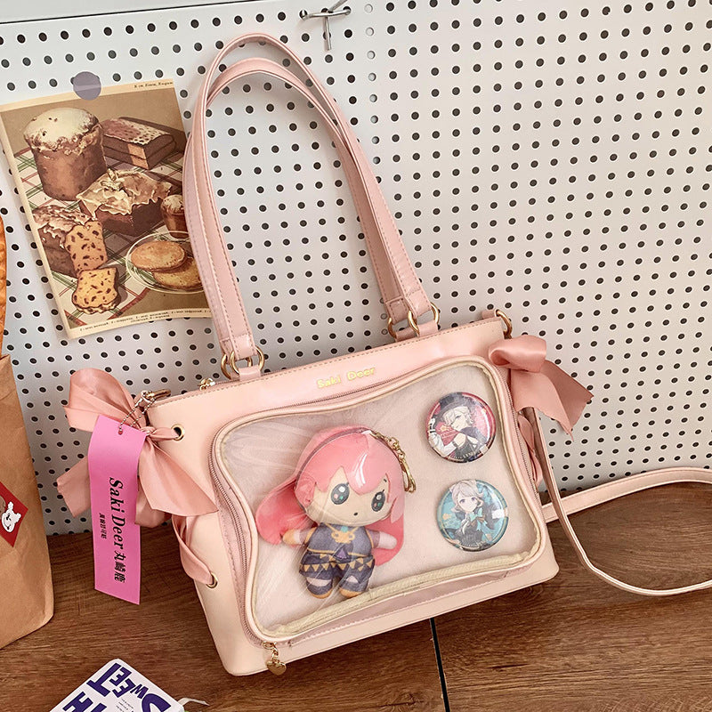 Transparent Kawaii Ita Crossbody Bag
