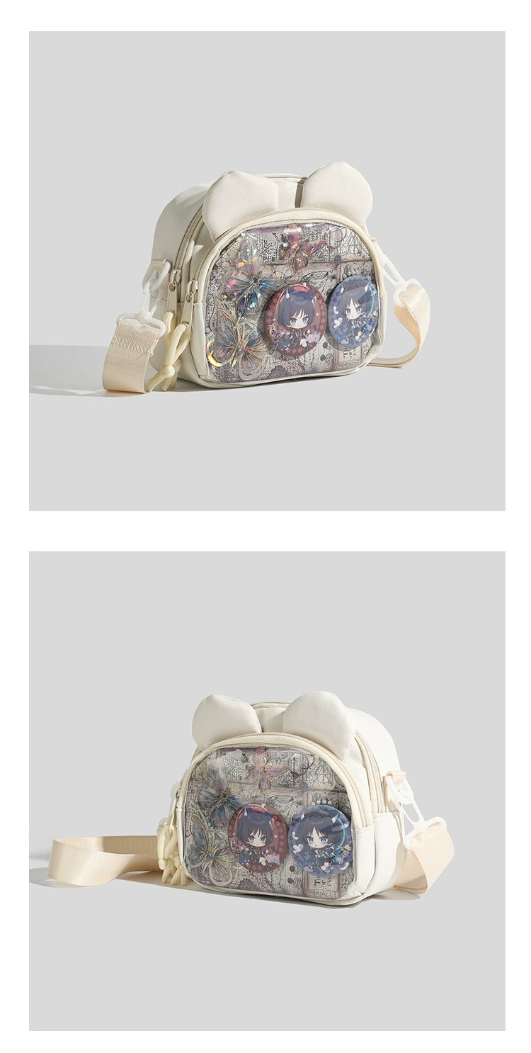Kawaii Mini Cat Ita Crossbody Bag