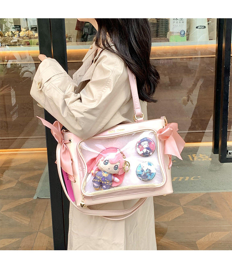 Transparent Kawaii Ita Crossbody Bag