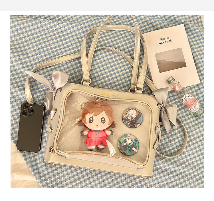 Transparent Kawaii Ita Crossbody Bag