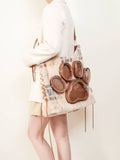 Kawaii Ita Paw Shoulder Bag & Backpack