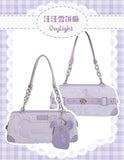 Kawaii Plush Crossbody Pin Display Bag Dog Ita-Bag