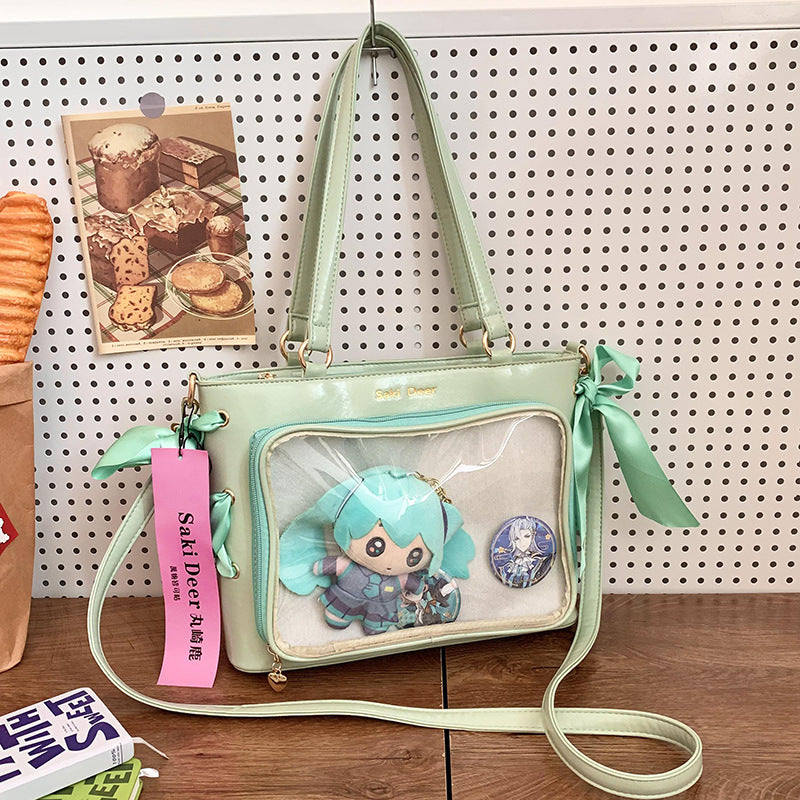 Transparent Kawaii Ita Crossbody Bag
