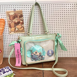 Transparent Kawaii Ita Crossbody Bag