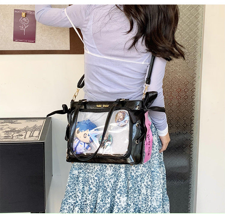 Transparent Kawaii Ita Crossbody Bag