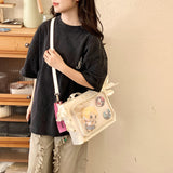 Transparent Kawaii Ita Crossbody Bag