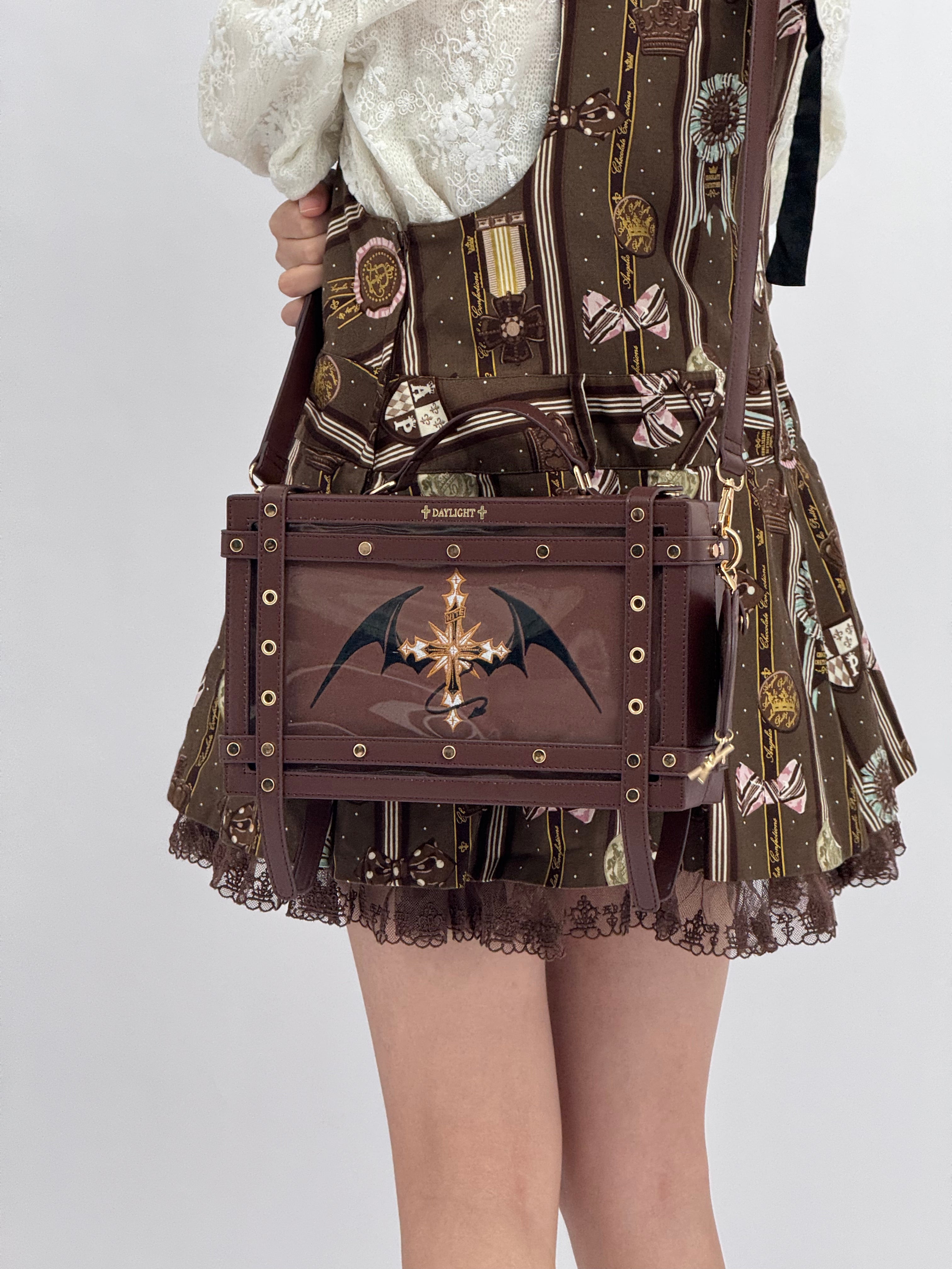 Gothic Pin Display Hard-Case Ita Bag