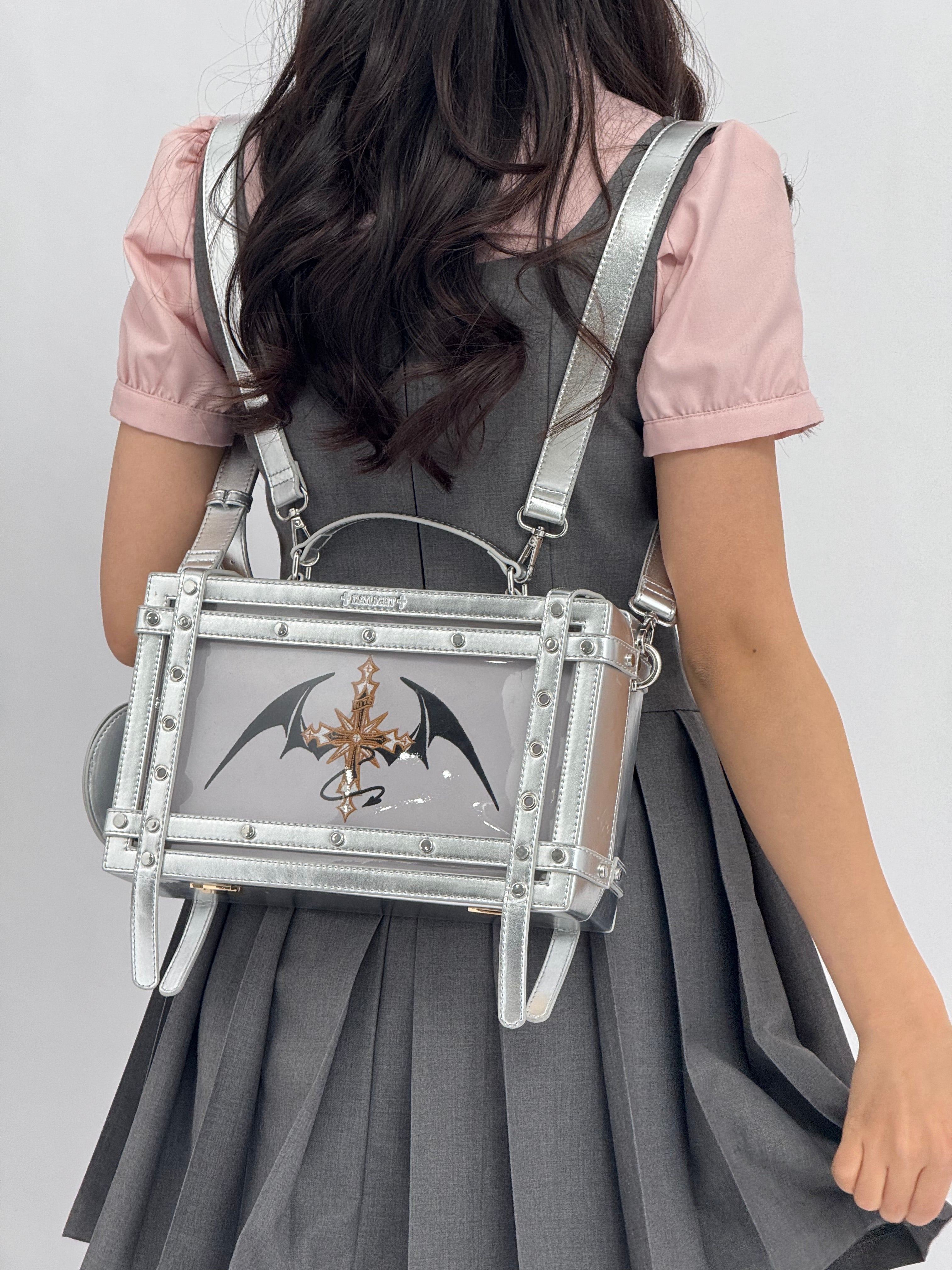 Gothic Pin Display Hard-Case Ita Bag