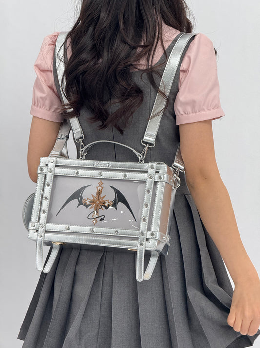 Gothic Pin Display Hard-Case Ita Bag