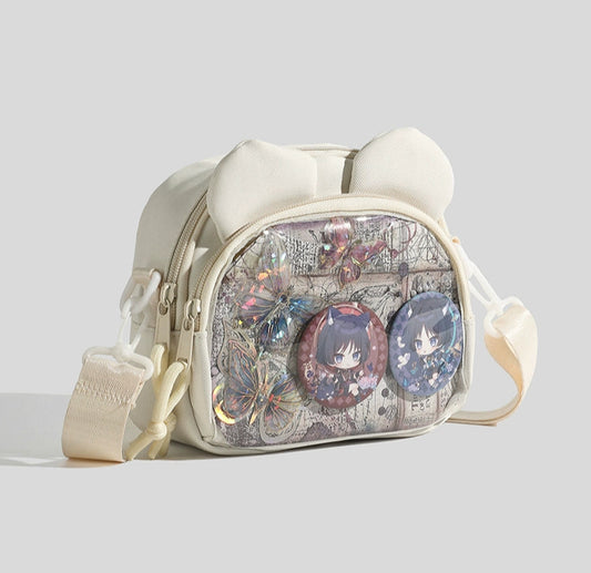 Kawaii Mini Cat Ita Crossbody Bag