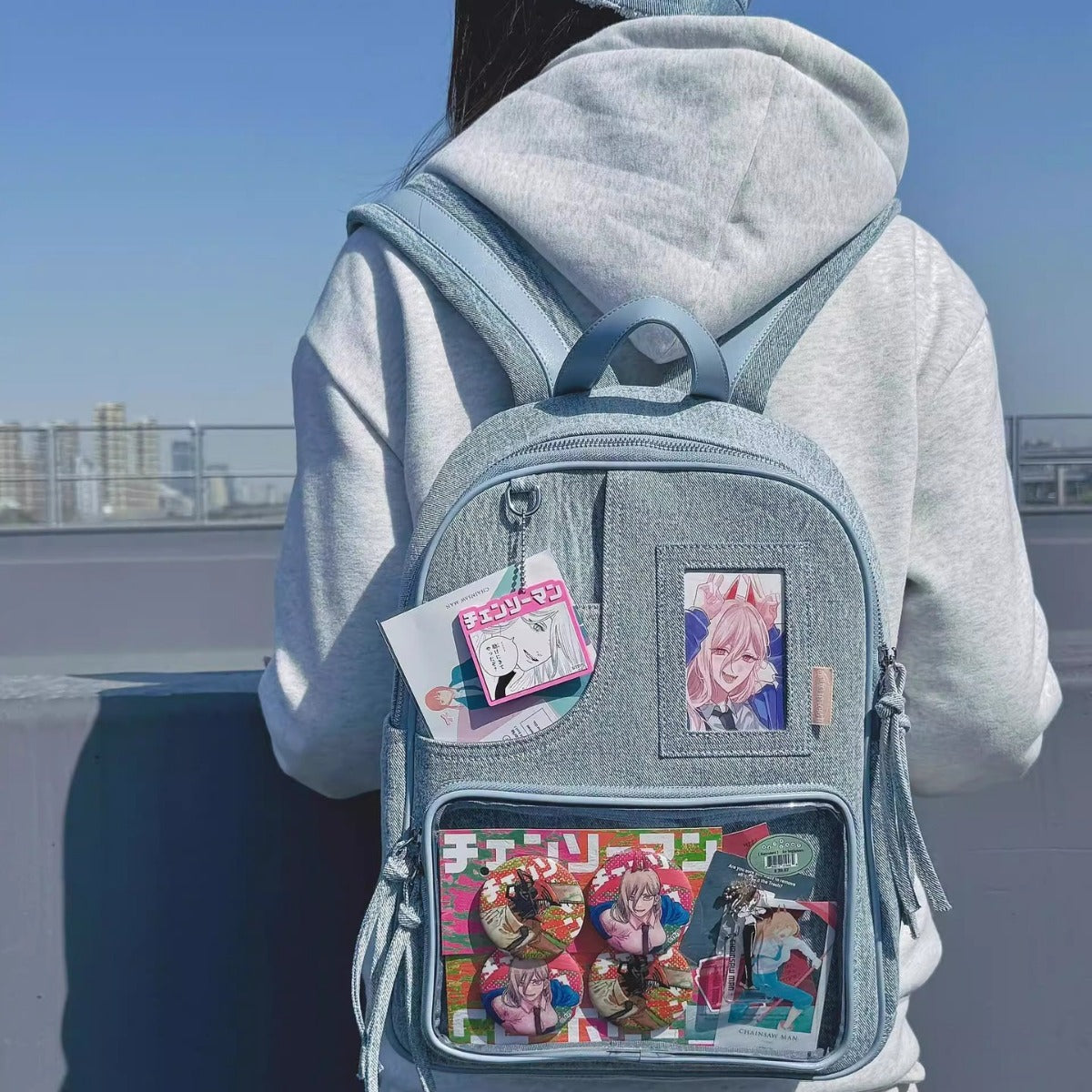Japanese Style 14″ Ita Window Backpack