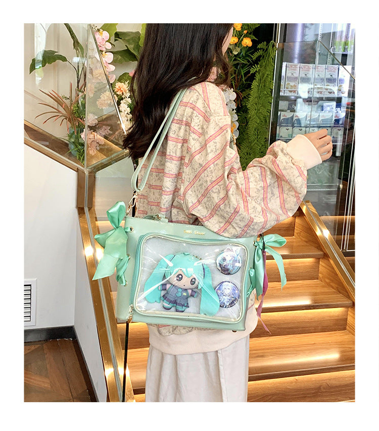 Transparent Kawaii Ita Crossbody Bag