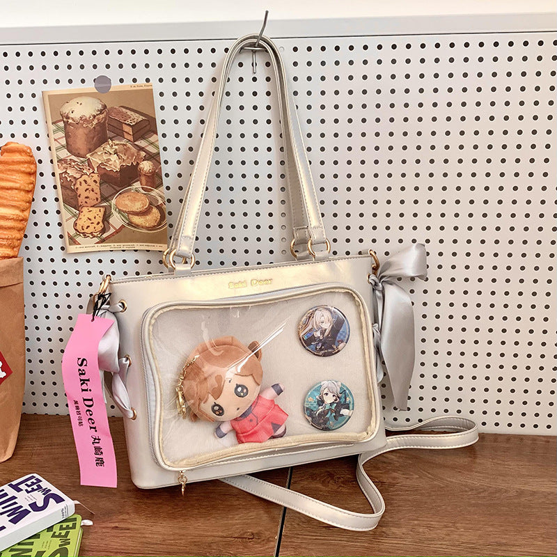 Transparent Kawaii Ita Crossbody Bag
