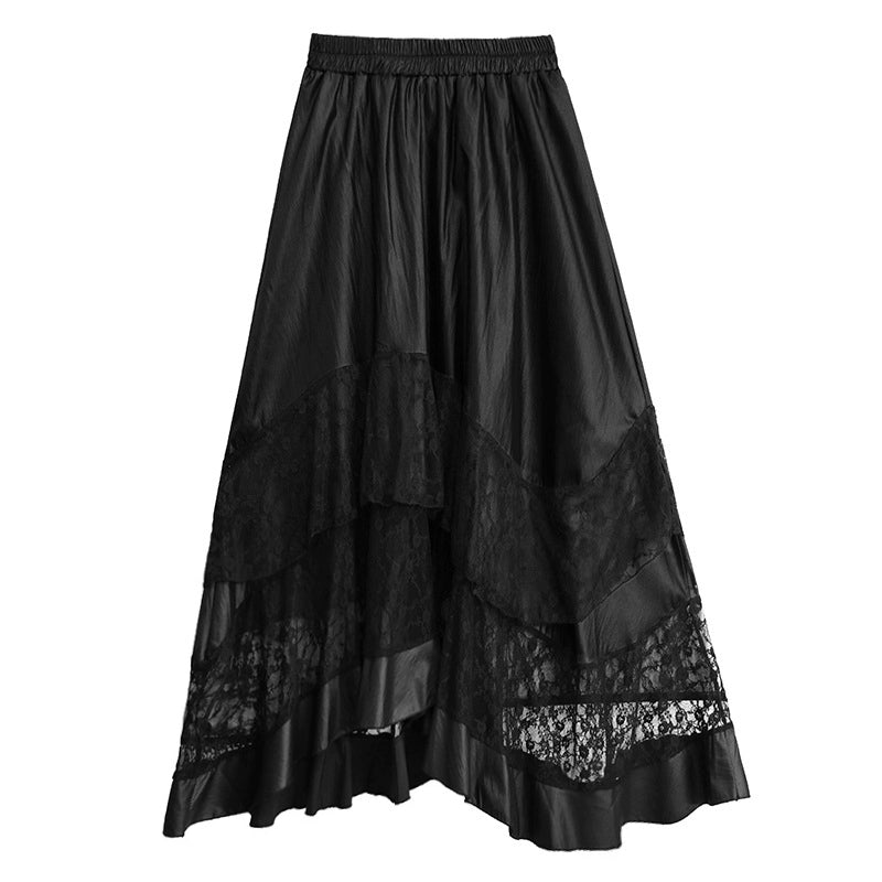 Ghost Girl Irregular Slanted Shoulder Dress