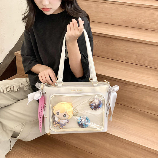 Transparent Kawaii Ita Crossbody Bag